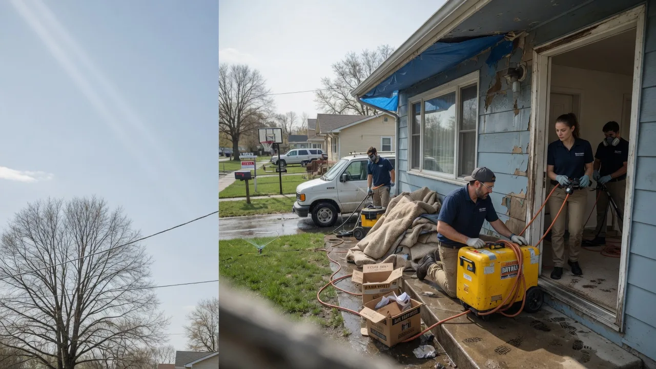 Basement Flood Cleanup in Kress, TX near me